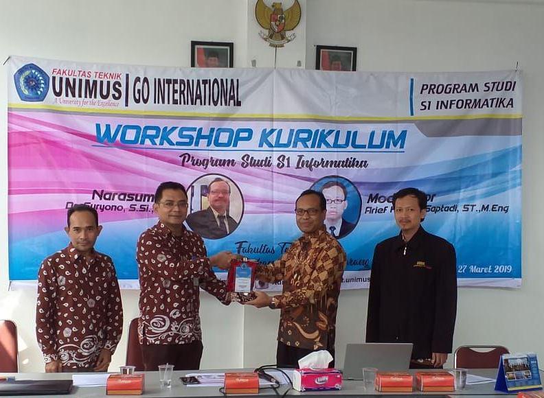 Read more about the article Workshop Kurikulum Prodi Informatika Unimus