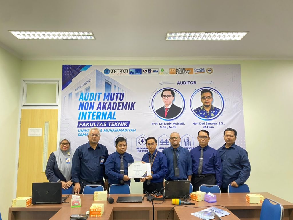 Audit Mutu Non Akademik (AMNAI) Fakultas Teknik Universitas Muhammadiyah Semarang Tahun 2026