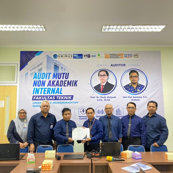 Audit Mutu Non Akademik (AMNAI) Fakultas Teknik Universitas Muhammadiyah Semarang Tahun 2026